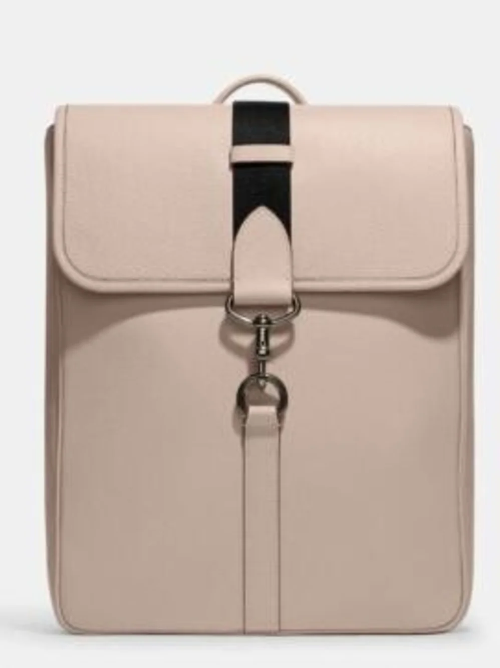 Coach Blaine Leather Laptop Backpack with Black Strap